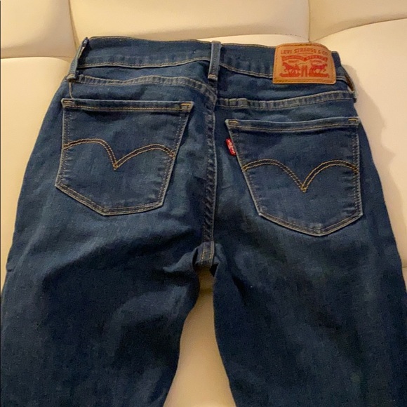 Medium blue - Levi’s 710 super skinny jeans - Picture 3 of 4